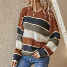 Load image into Gallery viewer, Women’s Striped Sweater