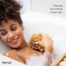 Load image into Gallery viewer, Naroa Shower Sponge — Natural Exfoliation for Healthy, Radiant Skin