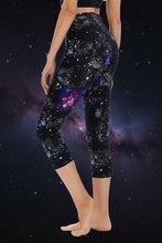 Load image into Gallery viewer, Cropped High-Rise Print Leggings – USA Flag Print Patriotic Workout Pants - 19 Styles