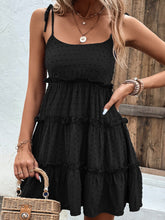 Load image into Gallery viewer, Elegant White Spaghetti Strap Dress Minimalist & Chic Summer Essential Unique Retro Dress