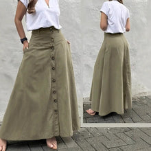 Load image into Gallery viewer, Women's Elegant High-Waist A-Line Skirt
