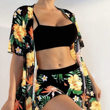 Load image into Gallery viewer, Women’s Floral Beach Set – Two-Piece Summer Outfit