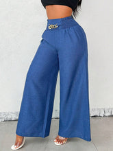 Load image into Gallery viewer, Women's High-Waist Drapey Wide-Leg Pants | Elastic Drawstring 5 Colors