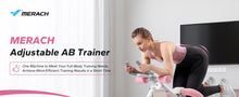 Load image into Gallery viewer, MERACH Ab Machine Adjustable Trainer Workout Foldable Knee Protection Abdominal Exercise Machine Core Ab Exercise System Trainer