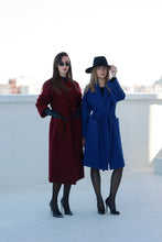 Load image into Gallery viewer, Classic Wraparound Cashmere Blend Overcoat