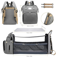 Load image into Gallery viewer, Baby Diaper Bag - Foldable Baby Bed - # BAGEG11610003