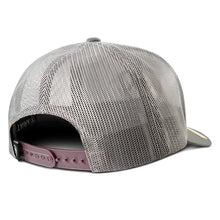 Load image into Gallery viewer, ARIAT 3D Embroidered Shield ( Burgundy/Grey )- Trucker Cap