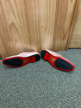 Load image into Gallery viewer, After Midnite Salmon/Pink Smoking Slip-on Red Bottom Prom Dress Shoes Style: 6979