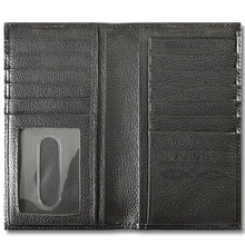 Load image into Gallery viewer, Ariat Floral Embosed Sheild (Black) - Mens Rodeo Wallet