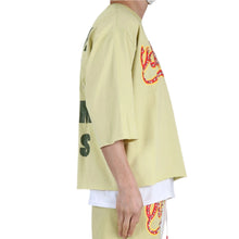 Load image into Gallery viewer, BRITON SN/ Jersey 3/4 Sleeve Crop Top Tee
