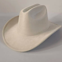 Load image into Gallery viewer, western Premium suede cowboy hat stylish men's and women's fedora Suede Panama hat perfect for outdoor festive activitieswestern