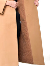 Load image into Gallery viewer, Monique Tailored Cashmere Wool Blend Coat in Bluff
