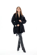 Load image into Gallery viewer, Kopenhagen Fur® Mink Italian Cashmere Wool Coat