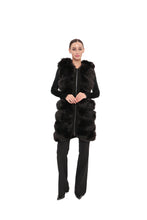 Load image into Gallery viewer, Genuine Polar Fox Fur Vest 90 cm