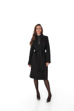 Load image into Gallery viewer, Lafayette Cashmere Blend Overcoat in Black