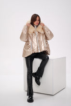 Load image into Gallery viewer, Genuine Polar Fox Down Fill Jacket