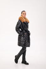 Load image into Gallery viewer, Genuine Gold Fox Fur Freudenberg Comfortemp® Coat