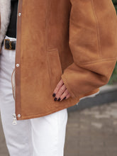 Load image into Gallery viewer, Genuine Shearling Lamb Leather Jacket