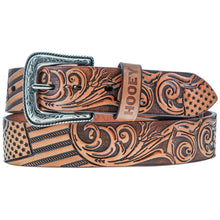Load image into Gallery viewer, HOOey Liberty Roper - Men's Leather Belt
