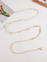 Load image into Gallery viewer, Cotton-Linen Knotted Belt