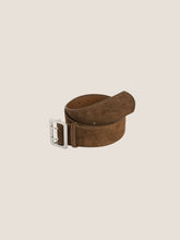 Load image into Gallery viewer, Cowhide Wide Retro Matte Belt