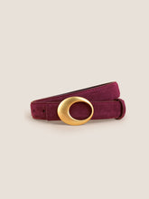 Load image into Gallery viewer, Luxury Suede Cowhide Belt With Oval Alloy Buckle