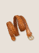 Load image into Gallery viewer, Premium Cowhide Retro Hand-Woven Belt With Alloy Buckle
