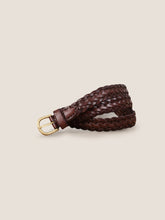 Load image into Gallery viewer, Premium Cowhide Retro Hand-Woven Belt With Alloy Buckle