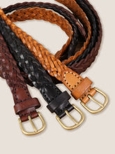 Load image into Gallery viewer, Premium Cowhide Retro Hand-Woven Belt With Alloy Buckle