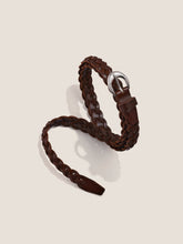 Load image into Gallery viewer, Premium Cowhide Retro Hand-Woven Twisted Thin Belt
