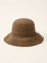 Load image into Gallery viewer, Handwoven Raffia Wide-Brim Sun Hat With Removable Bow