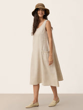 Load image into Gallery viewer, Handwoven Raffia Wide-Brim Sun Hat With Removable Bow