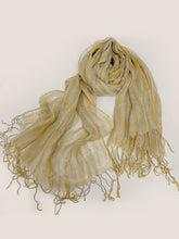 Load image into Gallery viewer, Linen Checkered Lightweight Scarf