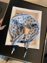 Load image into Gallery viewer, Bohemian Floral Multi-Functional Silk Scarf