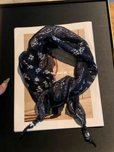 Load image into Gallery viewer, Bohemian Floral Multi-Functional Silk Scarf