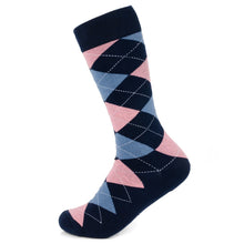 Load image into Gallery viewer, Argyle Hidden Message Sock Set