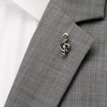 Load image into Gallery viewer, Musical Symbol Lapel Pin