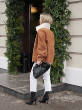 Load image into Gallery viewer, Genuine Shearling Lamb Leather Jacket