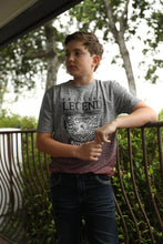 Load image into Gallery viewer, Kid's American Legend Gray Ombre Quick Dry Short Sleeve T-shirt