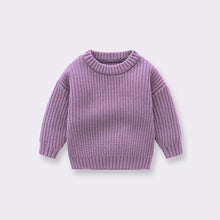 Load image into Gallery viewer, Baby Boys Girls Children Autumn And Winter Loose Knitted Coat Sweater - # BOAA111010001