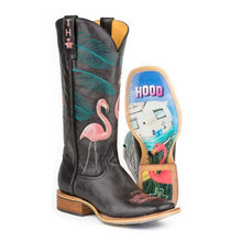Load image into Gallery viewer, Tin Haul Flamingo - Women's Leather Cowgirl Boot