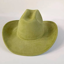 Load image into Gallery viewer, western Premium suede cowboy hat stylish men's and women's fedora Suede Panama hat perfect for outdoor festive activitieswestern