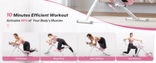 Load image into Gallery viewer, MERACH Ab Machine Adjustable Trainer Workout Foldable Knee Protection Abdominal Exercise Machine Core Ab Exercise System Trainer