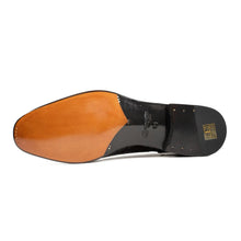 Load image into Gallery viewer, Alligator Skin Oxford Shoes Coffee
