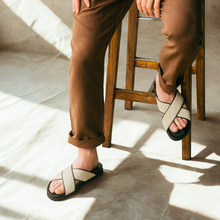 Load image into Gallery viewer, Men's Sandstone Amalfi Crossover Sandal