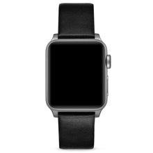 Load image into Gallery viewer, Apple Watch Leather Band - Graphite Hardware 44/46mm