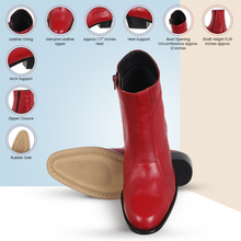 Load image into Gallery viewer, Jazzy Jackman Leather Ankle Length Boots for Men