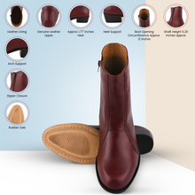 Load image into Gallery viewer, Jazzy Jackman Leather Ankle Length Boots for Men