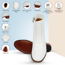 Load image into Gallery viewer, Jazzy Jackman Leather Print Ankle Length Boots