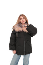 Load image into Gallery viewer, Aurora Genuine Fur Down Fill Parka